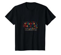 Preschool Teacher Life: Nurturing Young Minds with Joy T-Shirt, Kids, Black, 12 Years