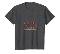 Preschool Teacher Life: Nurturing Young Minds with Joy T-Shirt, Kids, Dark Heather Grey, 2 Years