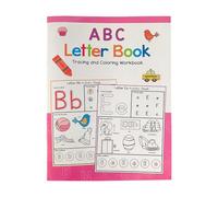 Preschool Writing Practice, A4 Notebook with Writing Exercises for Children, Interactive Book with Letters to Trace 3-6 Years for Children Home Kindergarten Travel