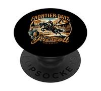 Prescott Arizona Frontier Days Cowboy Horse PopSockets Adhesive PopGrip