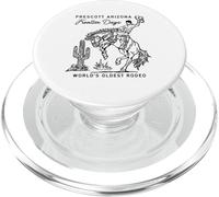 Prescott Arizona Frontier Days World's Oldest Rodeo PopSockets PopGrip for MagSafe