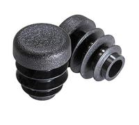 Prescott Plastics 1/2 Inch Round Plastic Plug, Pipe Tubing End Cap, Durable Chair Glide (50)