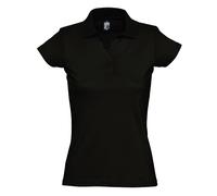 Prescott Short Sleeve Jersey Polo Shirt SOL'S Midnight L