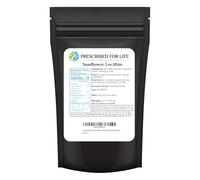 Prescribed For Life Sunflower Lecithin Powder, Unbleached, Gluten Free, Vegan, Non GMO, Soy Free, Kosher, Naturally Rich in Choline & Essential Fatty Acids (4oz / 113g)