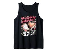 Prescribing Happiness One Patient at a Time Nurse NP Nursing Tank Top