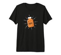 Prescription Hope rx Bottle Art Premium T-Shirt