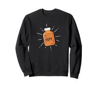 Prescription Hope rx Bottle Art Sweatshirt
