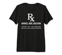 Prescription Zone 2 Funny Running Endurance Training Humor Premium T-Shirt