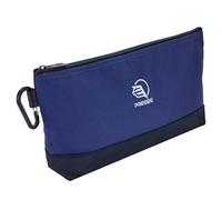 PRESEE Tool Pouch Zipper Small Tool Bag Stand-Up Tool Pouches Organizer Small Tool Bags with Metal Carabiner, 1680D Duty for Tools, Stationary, Pencil Pouch, Pack of 1, 12.5 Inch Blue