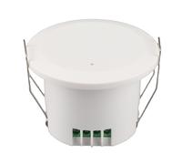Presence Sensor, Adjustable Detection Energy Saving Human Presence Sensor, Wall Ceiling Mount for Home, Bathroom, Garage