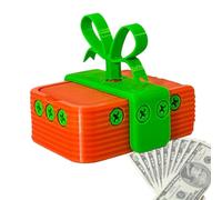 Present Box with Screws - 3D Printed Present Box Multipurpose Puzzle for | Unique Prank Surprise for Jewelry Toys