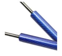Present Front Hood Bonnet Lift Support Damper Shock Absorber Prop Rods 1 Set Gas Struts For MG For 4 For Mulan EV 2022 Gas Struts(Blue Carbon Fiber)