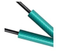 Present Front Hood Bonnet Lift Support Damper Shock Absorber Prop Rods 1 Set Gas Struts For MG For 4 For Mulan EV 2022 Gas Struts(Green Carbon Fiber)