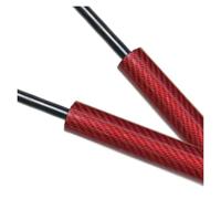 Present Front Hood Bonnet Lift Support Damper Shock Absorber Prop Rods 1 Set Gas Struts For MG For 4 For Mulan EV 2022 Gas Struts(Red Carbon Fiber)