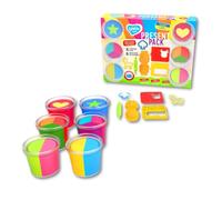 Present Pack Lovin Modeling Set with Colour Dough, Craft Kits for Kids - Arts and Crafts for Kids - Colour Dough Modelling and Sculpting Playdough Set - Ideal Creative Activity Kit for Children