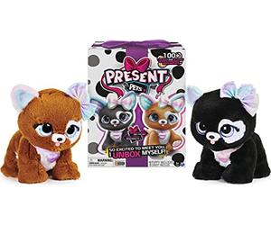 Present Pets Glitter Puppy Interactive Plush Pet Toy with Over 100 Sounds and Actions (Style May Vary, Only One Supplied)