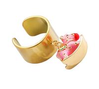 Present Rocking Horse Pendant Rings for Teens on Special Activities Rocking Horse Alloy Enameled