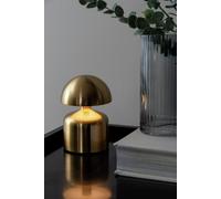Present Time Impetu Portable Touch Table Lamp - Brushed Gold