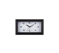 PRESENT TIME Karlsson Alarm Clock Lujo Rectangle - Black Present Time Black