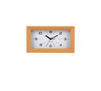 PRESENT TIME Karlsson Alarm Clock Lujo Rectangle - Ochre Yellow Present Time Yellow