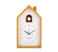 PRESENT TIME Karlsson Alarm Clock Modern Cuckoo - Ochre Yellow Present Time Yellow