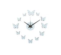 PRESENT TIME Karlsson DIY Butterfly Wall Clock 35cm - Blue Present Time Blue