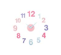 PRESENT TIME Karlsson DIY Chica Wall Clock 60cm - Multicolour Present Time Multicolor