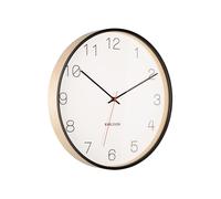 PRESENT TIME Karlsson Joy Wall Clock 40cm - Black & White Present Time Black