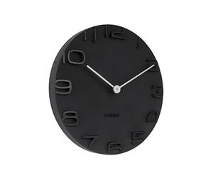 PRESENT TIME Karlsson On The Edge Wall Clock 42cm - Black Present Time Black