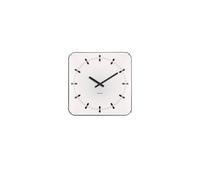 PRESENT TIME Karlsson Wall Clock Square Sucinto Dome - White Present Time White