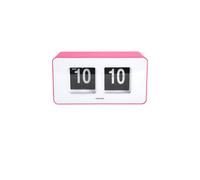 PRESENT TIME Karlsson Wall/Table Clock Funky Flip - Bright Pink Present Time Pink