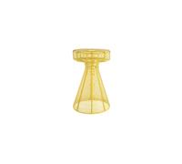 PRESENT TIME Leitmotiv Iron Side Table Cuerda Corcho - Citrine Yellow Present Time Yellow