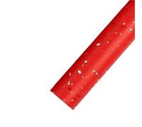 Present Wrap 5pcs/Set Wrapping Paper Packaging 60 * 60cm Flower Wrapping Paper DIY Perfect Wrapping Artwork Book Cover Decoration For Crafts Wrapping(Red)