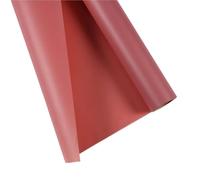 Present Wrap 60cm*11yards Roll Color Fog Flowers Wrapping Paper Thick Waterproof Papers Bouquet Packaging Materials Pearl Papers For Crafts Wrapping(Red)