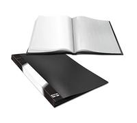 Presentation Book 40 Clear Pockets Sleeves Protectors Art Portfolio Clear Book for Artwork, Report Sheet, Letter （8.5x11.5inch