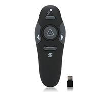 Presentation Clicker, Ergonomic Wireless Presenter Remote with USB Wireless Receiver, Office PPT PowerPoint Presentation Remote for Computer Laptop