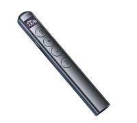 Presentation Clickers USB & Type-C 2 in 1 for Powerpoint 328FT Wireless Presenter Remote PPT Clicker 2.4GHz Hyperlink Volume for Computer Laptop Mac Classroom Lecture Conference Exhibition Hall Black