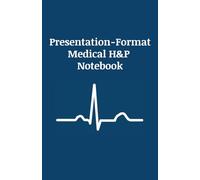 Presentation-Format Medical H&P Notebook