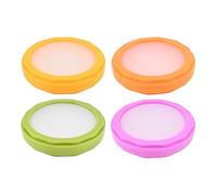 Presentation Of Silicone Fruit Vegetables - Multipurpose Food Container, Durable Lemon Holder | BPA Free Silicone Produces Saver With Airtight Seal, Fruit Storage Com