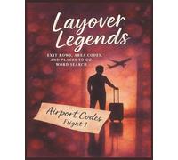 Presenting Huge Word Search Books for Adults Layover Legends Edition Airport Codes Flight 1: Full Page Word Puzzle Large Print Word Find For Easy ... Discover Thousands of Worldly Airport Codes)