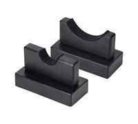 Présentoir de Batte de Baseball - Support de Batte en Bois | 1 Pair d'Organisateurs Stables | Support Multifonctionnel Peu Encombrant, Doublure Douce, Rangement Équipement Sportif, Présentation Colle