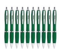 presents & more Ballpoint Pen, Green, 10 Count (Pack of 1)