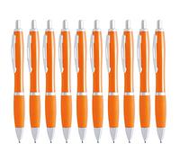 presents & more Ballpoint Pen, Orange, 10 Count (Pack of 1)