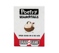 Presents Poetry for Neanderthals Grab & Game - Pocket Size Camping Games for Adults, Card Games for Families, Ages 7+, 60 Cards, 200+ Words,