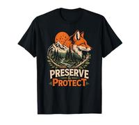 Preserve and Protect Save Earth Day Animal Welfare T-Shirt