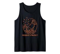 Preserve and Protect Save Earth Day Animal Welfare Tank Top