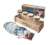 PRESERVE JAM SET KILNER 31PCS SWEET FOOD PICKLE STORGAE JAR GIFT SET