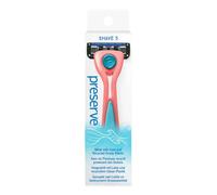 Preserve POPi Shave 5 Coral Handle 1 Handle 1 Blade