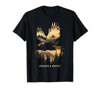 Preserve & Protect Eagle Mountains Nature Lover Animal T-Shirt