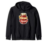 Preserve The Harvest Home Canning Homestead Pantry Gift Zip Hoodie